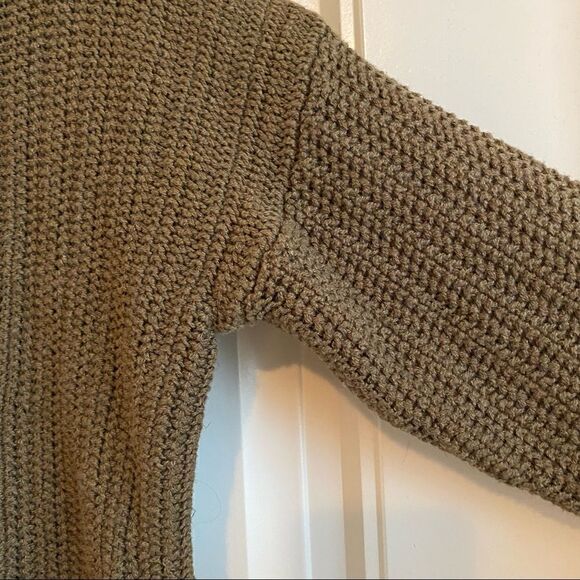 Olive Green Prologue Sweater Size-M - Picture 6 of 8
